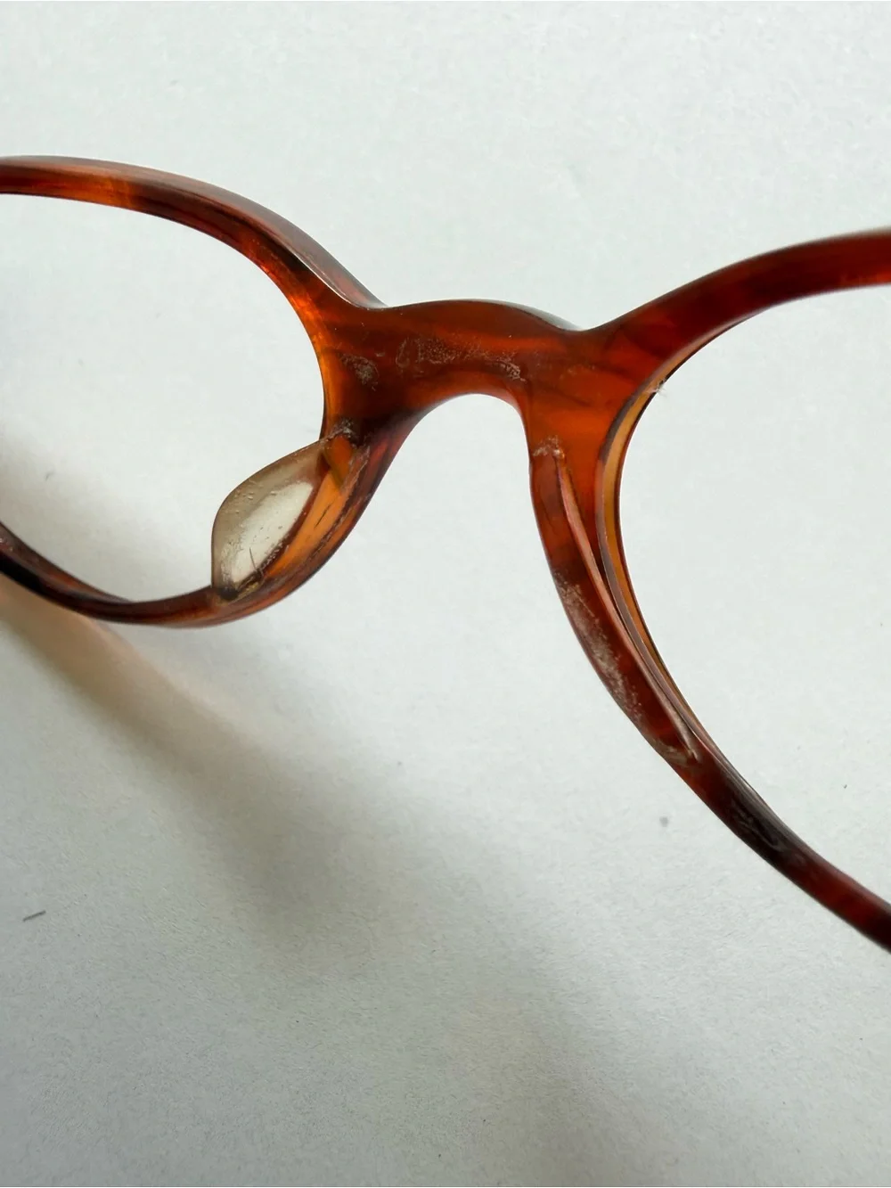 Vintage Italy Handmade Tortoise Shell Glasses Frames PC 2313